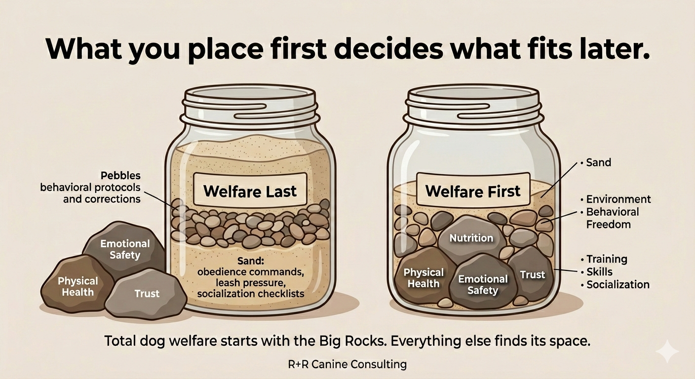 Total Dog Welfare Big Rocks